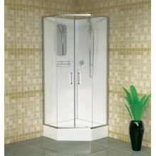 Душевая кабина RGW AN-057 90x90 трапеция белый